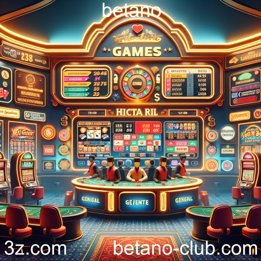 Descubra o Mundo dos Jogos Virtuais no Betano